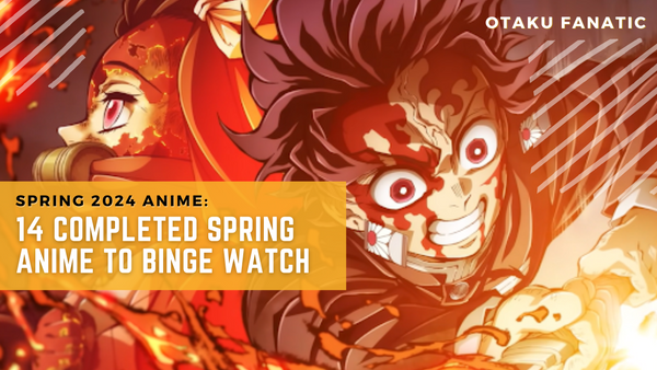 Spring 2024 Anime: 14 Completed Spring Anime To Binge Watch | Otaku Fa ...